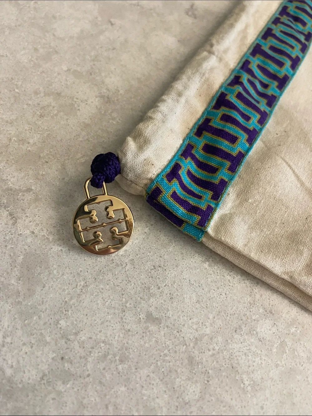 Tory Burch Dust Bag and 2 soft sunglass protective bags.